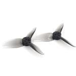 HOPLEX RC Propeller 2023 2 Inch 3-Blade Propeller 3 Holes Props for Gemfan Hurricane for 1105-1108 Brushless Motor RC Drone FPV Racing Toothpick 8CW 8CCW(Gray, Green)