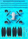 8Pcs Low-Noise Quick-Release Propellers for DJI Mini 2 / Mini 2 SE/Mini 4K Drone, Full Replacement Kit with Screws & Screwdriver, Stable Flight & Easy Installation Spare Parts
