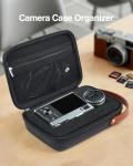Luxtude Hard EVA Case with Foam, Hard Sided EVA Shockproof Camera Organizer Case, Travel Carrying Cases for Drones, Digital Products, Electronic Instruments, etc.