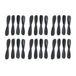 skrnrhrery mini Propeller, Suitable for RC Aircraft Special Nylon Props Central axis 0.8MM Blade Length 46/42/37/MM Positive and Negative AB propellers mini Quadcopter Accessories (46mm)