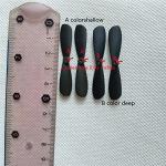 skrnrhrery mini Propeller, Suitable for RC Aircraft Special Nylon Props Central axis 0.8MM Blade Length 46/42/37/MM Positive and Negative AB propellers mini Quadcopter Accessories (46mm)