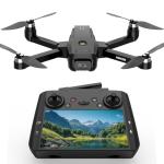 GPS Drone with 1080P Camera, 4.5" FPV Screen, 5GHz Transmission Foldable Drone with Brushless Motor, Auto Return Follow Me & 32G SD Card, Gesture Control, Optical Flow for Adults/Beginners