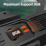 GPS Drone with 1080P Camera, 4.5" FPV Screen, 5GHz Transmission Foldable Drone with Brushless Motor, Auto Return Follow Me & 32G SD Card, Gesture Control, Optical Flow for Adults/Beginners