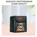 Sinyutia Lipo Battery Safe Bag Fireproof Safety Charging Storage Bag For DJI Mini 5/4/3 Pro Battery Accessories (Large - for 3pcs batteries)