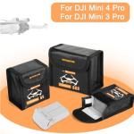 Sinyutia Lipo Battery Safe Bag Fireproof Safety Charging Storage Bag For DJI Mini 5/4/3 Pro Battery Accessories (Large - for 3pcs batteries)