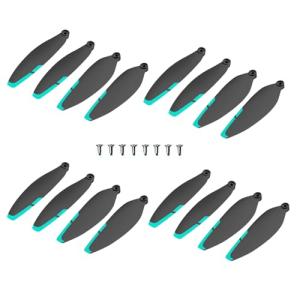 16 Pcs Propellers for S159 Drone Mini Propellers, Propellers Replacements Low-Noise and Quick-Release Blades Props, s159 Drone Part Accessories