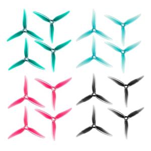 16pcs Fpv Drone Props Propeller: Gemfan 51466 V2 Hurricane MCK Tri-Blade 5 Inch Props for 4S 6S FPV Freestyle Racing, 8xCW 8xCCW