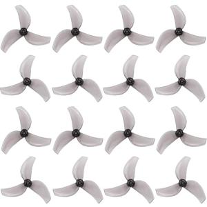 HOPLEX 16pcs Gemfan 40mm 1611 3-Blade PC Propeller 1.5mm for 1102, 0802SE Brushless Motors, for 2S FPV Racing Freestyle Drone Like Pavo Femto Brushless Quadcopter