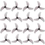 HOPLEX 16pcs Gemfan 40mm 1611 3-Blade PC Propeller 1.5mm for 1102, 0802SE Brushless Motors, for 2S FPV Racing Freestyle Drone Like Pavo Femto Brushless Quadcopter