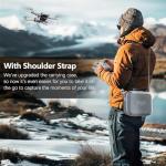 Carrying Case for DJI Mini 4K/Mini 2 SE Accessories Kit, 5-in-1 Hard Travle Storage Bag, Includes 1 Pair of Rocker, Joystick Protector, Propeller Holder& Digital Sticker