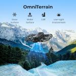 HOVERAir X1 PROMAX 8K Drone with Camera, Foldable Action Flying Camera with 42 KM/H Follow Speed, 10+ Fully Automatic Flight Modes, Fly Anywhere with OmniTerrain, SmoothCapture 2.0(Skiing Combo)