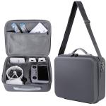 Portable Carrying Case for DJI Flip Fly More Combo Drone - Protective Hard Shell Travel Storage Bag with Removable Shoulder Strap