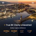 SKYROVER X1 Fly More Combo, Drone with Camera 4K for Adults, 8K Photo, Under 249g, 50000ft Transmission, 96-Min Flight Time with 3 Batteries