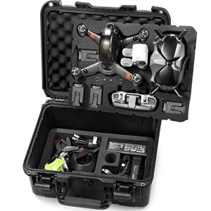 LEKUFEE Waterproof Hard Case for DJI FPV Drone & Accessories - Compatible with DJI Goggles 2 & Motion Controller (Case Only)