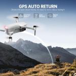 GPS Drone with Camera 4K, 2 Battery One Key Start Under 249g, 45 Mins Flight, Brushless Motor, Auto Follow