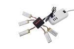 sea jump Accessories 5PCS 3.7V 600mah Lithium Battery with 5in1 Charger for SYMA X600W X700 X700W Aerial Photography Quadcopter Accessories Remote Control Drone Lithium Battery