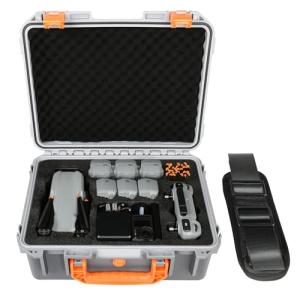 Hard Case for DJI Air 3S/Air 3 - Waterproof Carrying Cases, Portable Storage Bag Fits for DJI Fly More Combo, RC 2/RC-N2/RC-N3 Controller, Batteries, Charger, Cables, Accessories (Only Gray Case)