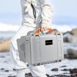 Hard Case for DJI Air 3S/Air 3 - Waterproof Carrying Cases, Portable Storage Bag Fits for DJI Fly More Combo, RC 2/RC-N2/RC-N3 Controller, Batteries, Charger, Cables, Accessories (Only Gray Case)