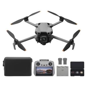 DJI Mini 5 Pro Fly More Combo with DJI RC 2, Drone with Camera, 1-Inch CMOS, 4K Drone for Beginners with Omnidirectional Obstacle Sensing, ActiveTrack 360°, 225° Gimbal Rotation, 3 Batteries
