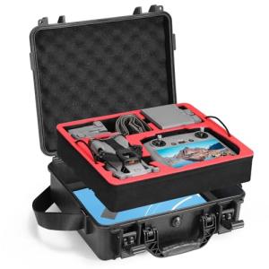 FPVtosky Dual Layer Hard Case for DJI Mini 5 Pro [CASE ONLY], Waterproof Carrying Case for Mavic Mini 5 Pro/Fly More Combo/Plus Drone, Compatible with DJI RC 2 or RC-N3 Controller Accessories