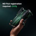 G11MINI Drones with Camera for Adults 4k, 60mins Flight Drone, 4k/25fps or 2.7k/50fps Video, Under 249g, GPS Auto Return, Drone with Camera 4k for Beginner，5GHz Transmission, Brushless Motor