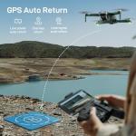 G11MINI Drones with Camera for Adults 4k, 60mins Flight Drone, 4k/25fps or 2.7k/50fps Video, Under 249g, GPS Auto Return, Drone with Camera 4k for Beginner，5GHz Transmission, Brushless Motor