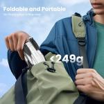 PLEGBLE GPS Drones with Camera for Adults 4K, Brushless Motor FPV Drone with Auto Return, Follow Me,Tap Fly & Circle Fly, Under 249g, 46 Mins Flight, Foldable Drone for Adults Beginners