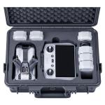 Lykus Titan MM510 Waterproof Hard Case for DJI Mini 5 Pro and RC2/RC-N3, Support up to 7 batteries [CASE ONLY]