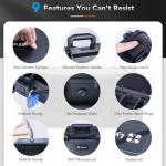 Lykus Titan MM510 Waterproof Hard Case for DJI Mini 5 Pro and RC2/RC-N3, Support up to 7 batteries [CASE ONLY]