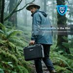 Lykus Titan MM510 Waterproof Hard Case for DJI Mini 5 Pro and RC2/RC-N3, Support up to 7 batteries [CASE ONLY]