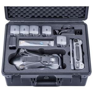 Lykus Titan M400 Waterproof Hard Case for DJI Mavic 4 Pro, DJI RC Pro 2/RC2, Fits up to 6 Batteries and Accessories in Fly More Combo/Creator Combo [CASE ONLY]