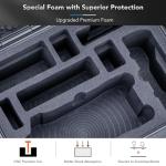 Lykus Titan M400 Waterproof Hard Case for DJI Mavic 4 Pro, DJI RC Pro 2/RC2, Fits up to 6 Batteries and Accessories in Fly More Combo/Creator Combo [CASE ONLY]