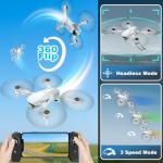 Oddire Drone with Camera - Drones for Adults with 2 Batteries, Carrying Case, 1080P HD Foldable Drone with Stable Hover, Trajectory Flight, Gravity Control, One Key Take Off/Land, 3D Flip, Toys