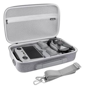 REYGEAK Mini 5 Pro Carrying Case,Waterproof Hard Case for DJI Mini 5 Pro Accessories,Portable Travel Storage Bag with Shoulder Strap for Drone,RC-N3/RC 2 Controller,Batteries