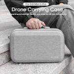 REYGEAK Mini 5 Pro Carrying Case,Waterproof Hard Case for DJI Mini 5 Pro Accessories,Portable Travel Storage Bag with Shoulder Strap for Drone,RC-N3/RC 2 Controller,Batteries