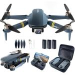 60+ Min Flight Time Super Endurance Drone with Camera for Adults 4K HD, Foldable WiFi Quadcopter Drones, 2650 FT Control Range, Brushless Motor, Auto Hover Mode, Follow Me Function (3 Batteries) for Beginners