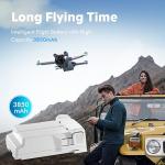 Rszfnjxry Mini 4 Pro/Mini 3 Pro/Mini 3 Intelligent Flight Battery Plus for DJI Mini 4 Pro/Mini 3/ Mini 3 Pro,3850mAh 47 Mins Flight Time Upgrade 2025