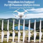 JUSTHERE 4 Pairs 9450 Self Tightening Drone Propeller(4CW+4CCW) for DJI Phantom 2/3/3PRO, Low Noise Propeller, Replacement Parts for Drone Blades