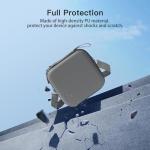 YAJOJO Carrying Case for DJI Neo 2, Small PU Hard Shell with Shoulder Strap,Compatible with DJI Neo 2 and Drone Accessories, Soft Lining, with Mesh Pocket,Gray