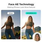 HOVERAir X1 Drone with Camera, Self-Flying Camera Drone with Follow Me Mode, Foldable Mini Drone with HDR Video Capture, Palm Takeoff, Intelligent Flight Paths, Hands-Free Control White (Combo)