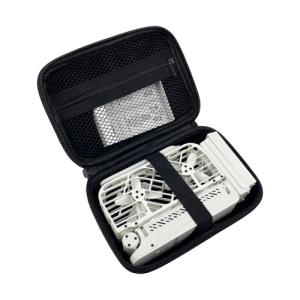 Black Hoverair X1 Camera Case - Store Drone, Charger, 2 Batteries - Smart Case with Carrying Strap