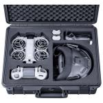 Lykus Titan N210 Waterproof Hard Case for DJI Neo 2 Motion Combo, Goggles N3/3, RC Motion 3, FPV Controller 3, Support up to 8 batteries [CASE ONLY]