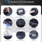 Lykus Titan N210 Waterproof Hard Case for DJI Neo 2 Motion Combo, Goggles N3/3, RC Motion 3, FPV Controller 3, Support up to 8 batteries [CASE ONLY]