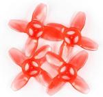 2 Pairs of Avan Props – 4-Blade 40mm Propeller Set fit for EMAX Propeller Tinyhawk I, Tinyhawk II, FPV Racing Drone Parts, Indoor Flying 08025 Motor Accessories, Paddle Spare NOT for Tinyhawk III