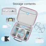 RLSOCO Hard Case for Potensic ATOM 2 Drone - Fits Accessories: Drone,Remote Controller,Charging Hub and Power Adapter (Case Only)