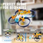 HISINGY Firefly FPV Done Kit,FPV Drone for Kids and Beginners,Micro Drone with Camera, APP Control, Altitude Hold, Video Record and Download,Kids Toys for Boys and Girls, Gift Toys for Birthdays