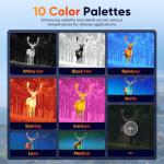 Autel Robotics EVO Lite 640T Enterprise Bundle, 640x512 T~hermal&1/2'' CMOS 48MP V~isible C-a-mera, 1-16x Digital Zoom, AI Target Recognition, 12KM Transmission, 866g Lightweight, 40Min Max Time