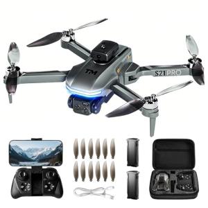 Drone with 2K Camera for Adults, RC Quadcopter with Obstacle Avoidance, 40 Minute Flight, Altitude Hold, One-Key Takeoff/Landing, 3 Speed Modes, Headless Mode, Best Gifts for Beginners