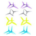 16pcs Fpv Drone Props Propeller: HQProp V2S 5x4.3x3 Tri-Blade 5 Inch Props for 4S 6S FPV Freestyle Racing,8xCW 8xCCW