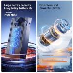 AXNEN Mini Drone with HD Camera, Upgraded Tablet LCD Screen, Professional Dron with Brushless Motors, 2 Batteries, Carrying Case, Foldable Quadcopter for Auto Return, Follow Me, Waypoints, for Beginners, Teens and Adults